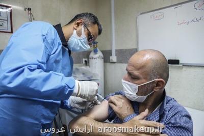 ۳۷۶ دوز واکسن کرونا در شبانه روز گذشته تزریق شد
