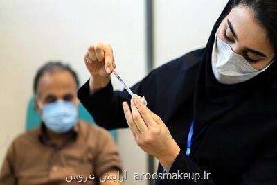 تزریق ۱۵ هزار دوز واکسن کرونا در شبانه روز گذشته