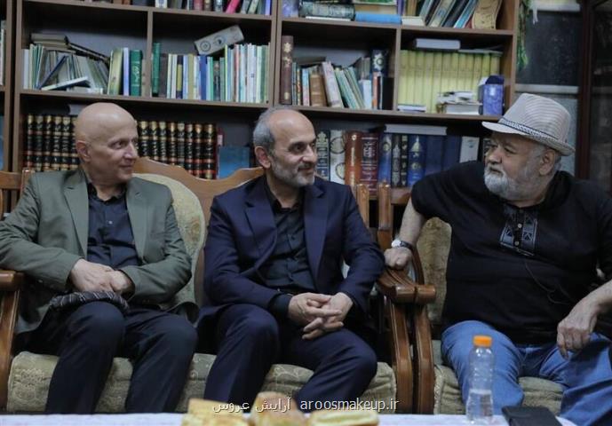 دیدار جبلی با اکبر عبدی و عوامل سریال سبزواران بعلاوه عکس