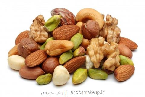 كاهش ریسك آسم در كودكان با مصرف مغزیجات